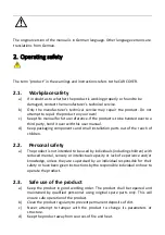 Предварительный просмотр 9 страницы MSW MSW-CC-L-135 User Manual