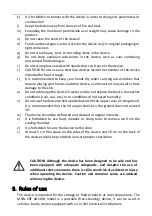 Предварительный просмотр 19 страницы MSW MSW-CRF40-50W User Manual