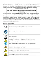 Preview for 24 page of MSW MSW-GE70 User Manual