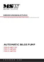 MSW MSW-M-ABP-1100 User Manual preview