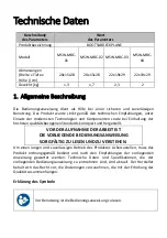 Предварительный просмотр 3 страницы MSW MSW-MBC-01 User Manual