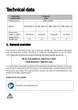 Предварительный просмотр 8 страницы MSW MSW-MBC-01 User Manual