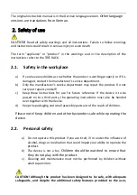 Preview for 8 page of MSW MSW-MTR-250 User Manual