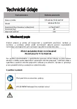 Preview for 15 page of MSW MSW-MTR-250 User Manual