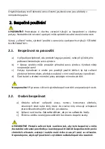 Preview for 16 page of MSW MSW-MTR-250 User Manual