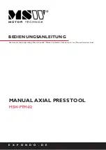 MSW MSW-PTM-02 User Manual preview