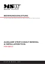 MSW MSW-SBR-01 User Manual preview