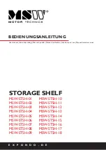 Preview for 1 page of MSW MSW-STSH-01 User Manual