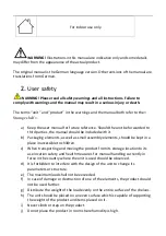 Предварительный просмотр 9 страницы MSW MSW-STSH-25 User Manual