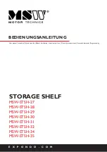 MSW MSW-STSH-27 User Manual предпросмотр