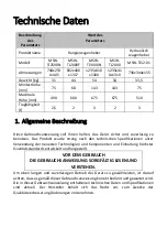 Preview for 3 page of MSW MSW-TJ2000 User Manual