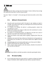 Preview for 17 page of MSW MSW-TJ2000 User Manual