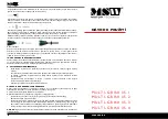 Предварительный просмотр 9 страницы MSW MULTI-GRIN135.1 User Manual