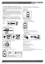 Предварительный просмотр 1 страницы MSW Tiger Moth 100 Quick Start Manual