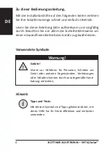 Preview for 4 page of MT iQ SolarPro Instruction Manual