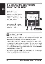 Предварительный просмотр 30 страницы MT iQ SolarPro Instruction Manual