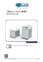 MTA TAEevo Tech MINI Operating And Maintenance Manual preview