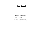 MTAB MTAB-ET8404G User Manual preview