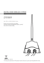 MTB Cameras DV009 Instruction Manual предпросмотр