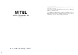 Preview for 1 page of MTBL Baijiu G4 Quick Start Manual