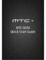 Preview for 1 page of MTC MTC-5000 Quick Start Manual