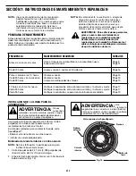 Preview for 60 page of MTD Pro MP426CS Operator'S Manual