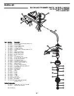 Preview for 75 page of MTD Pro MP426CS Operator'S Manual