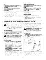 Предварительный просмотр 7 страницы MTD 020 Series Operator'S Manual