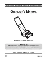 Предварительный просмотр 1 страницы MTD 02B Operator'S Manual