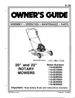 MTD 050R Owner'S Manual предпросмотр