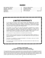 Предварительный просмотр 2 страницы MTD 110-152A Owner'S Manual