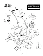 Предварительный просмотр 12 страницы MTD 110-152A Owner'S Manual