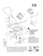 Предварительный просмотр 2 страницы MTD 112-011 Operating/Service Instructions Manual