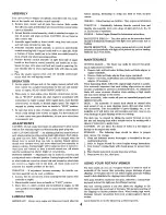 Предварительный просмотр 4 страницы MTD 112-300 Operating/Service Instructions Manual