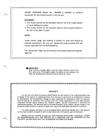 Предварительный просмотр 7 страницы MTD 113-060 Operating/Service Instructions Manual