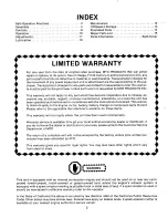 Preview for 2 page of MTD 113-070A Owner'S Manual