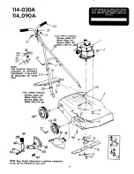 Предварительный просмотр 6 страницы MTD 114-030A Owner'S Operating Service Instruction Manual