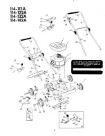 Предварительный просмотр 8 страницы MTD 114-112A Owner'S Operating Service Instruction Manual