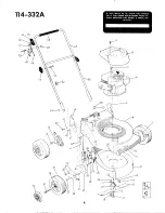 Предварительный просмотр 8 страницы MTD 114-332A Owner'S Operating Service Instruction Manual