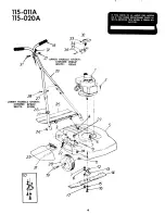 Предварительный просмотр 6 страницы MTD 115-011A Owner'S Operating Service Instruction Manual