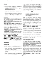 Предварительный просмотр 4 страницы MTD 115-040A Owner'S Operating Service Instruction Manual