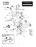 Предварительный просмотр 6 страницы MTD 115-040A Owner'S Operating Service Instruction Manual