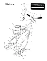 Предварительный просмотр 6 страницы MTD 115-500A Owner'S Operating Service Instruction Manual