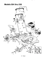 Предварительный просмотр 3 страницы MTD 115-504A000 thru 115-508R000 Illustrate Parts List