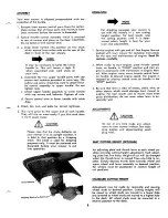 Предварительный просмотр 3 страницы MTD 116-040A Owner'S Operating Service Instruction Manual