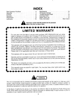 Предварительный просмотр 2 страницы MTD 116-050-000 Owner'S Manual