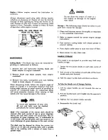 Предварительный просмотр 6 страницы MTD 116-062A Owner'S Operating Service Instruction Manual