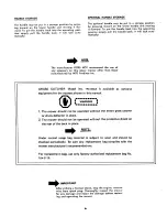 Предварительный просмотр 6 страницы MTD 116-100A Owner'S Operating Service Instruction Manual