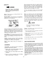 Preview for 4 page of MTD 116-110A Owner'S Operating Service Instruction Manual