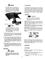 Preview for 4 page of MTD 116-142A Owner'S Operating Service Instruction Manual